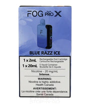 Blue Razz Ice Fog Formula Pro X 50K